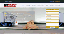 Desktop Screenshot of cbdmoversperth.com.au