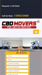 Mobile Screenshot of cbdmoversperth.com.au